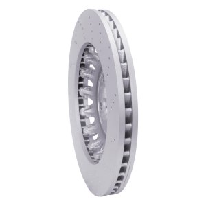 Audi TT Quattro RS Brake Rotor (1) - Front - R1 Concepts - Hi-Carbon Alloy GEOMET Coated - `12-`13